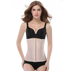 4 Steel Bones Hook and Eye Latex Corset