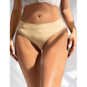 Beige Solid Color High Quality Underwear