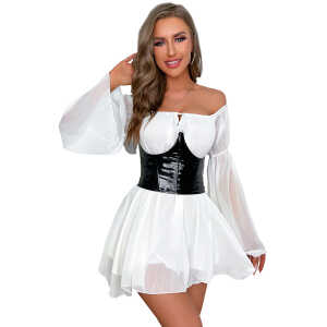 9 Pieces Plastic Bones  sexy leather corset