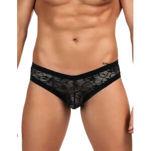 Sexy Black Lace Panty For Men