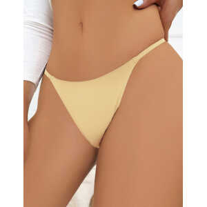 Beige Sexy Seamless Panty