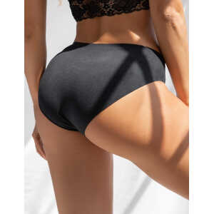 Black Solid Color High Quality Underwear