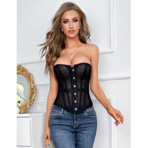 12 Pieces Plastic Bones  Grid Corsets