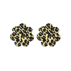 Wholesale Flower Leopard Nipple Cover