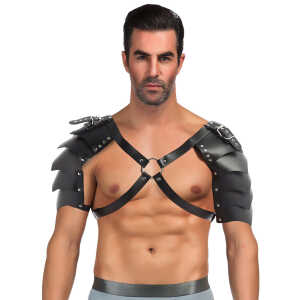 Men's Leather Adjustable Chest Strap