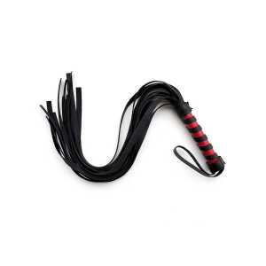 Black Leather Whip Tease Play Adult Couple Game Toy