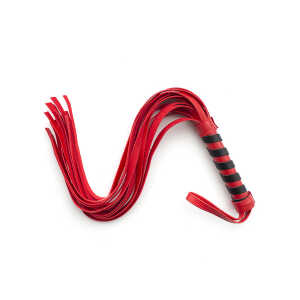 Red Leather Whip Tease Play Adult Couple Game Toy