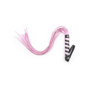 Pink Leather Whip Tease Play Adult Couple Game Toy
